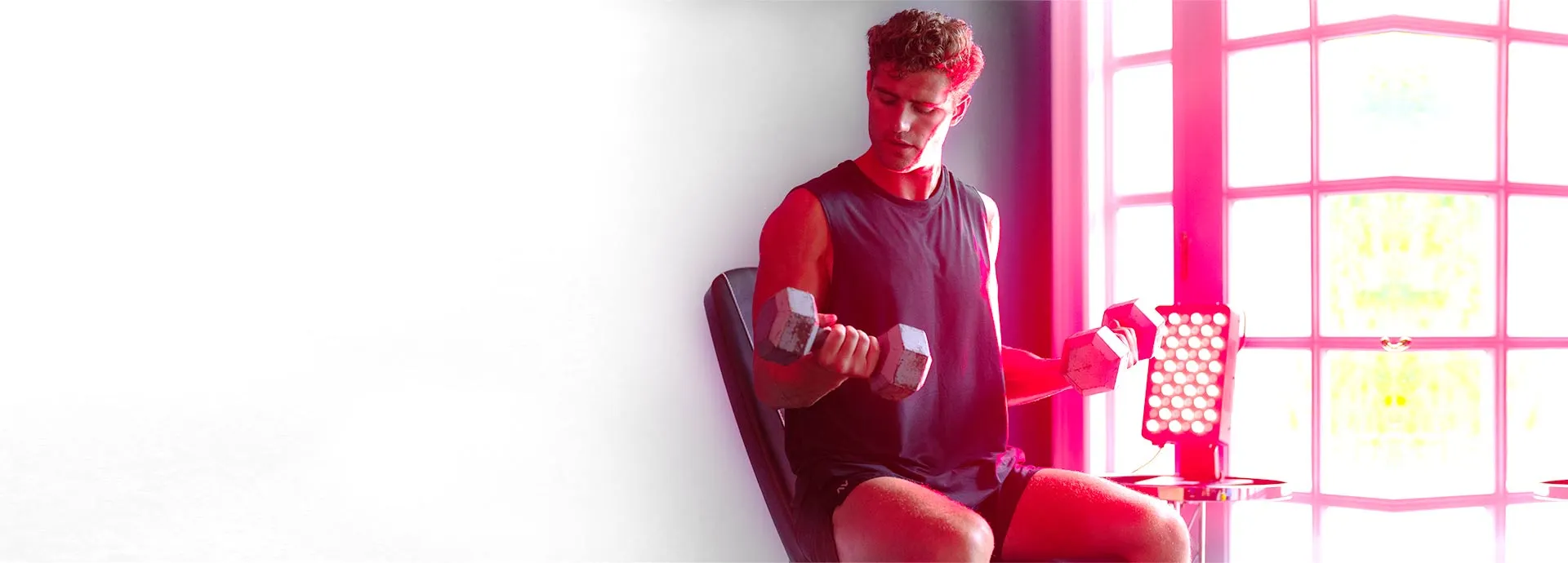 Elevate Your Wellness Journey                 with Red Light Therapy