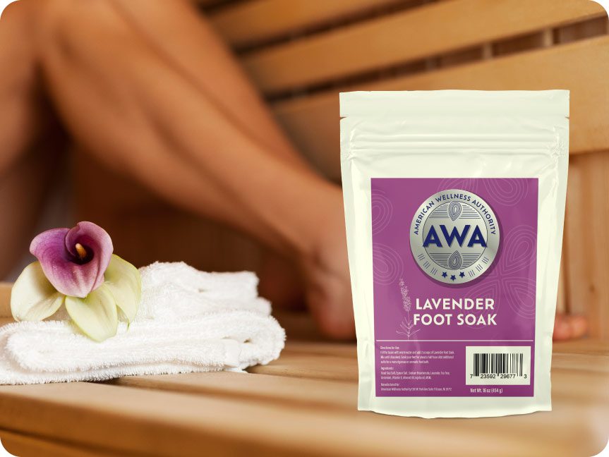 AWA Lavender Foot Soak Salt